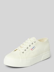 Sneaker mit Label-Detail Modell '2740 PLATFORM' von Superga Beige - 17