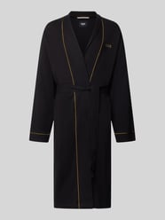 Bademantel mit Kontrastpaspeln Modell 'Xmas Kimono' von BOSS - 39