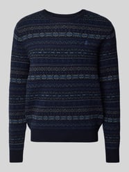 Pullover aus Wolle mit Logo-Stitching von Polo Ralph Lauren Blau - 16