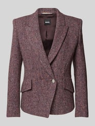 Blazer mit Schulterpolster Modell 'Jarinara' von BOSS Bordeaux - 41