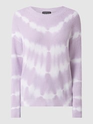 Pullover in batiklook  van Repeat Paars - 17