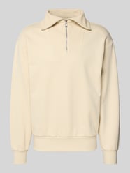 Bluza z kołnierzem o kroju regular fit z czystej bawełny model ‘SIDNEY’ od BOSS - 39