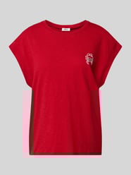 T-shirt o kroju relaxed fit z czystej bawełny od s.Oliver RED LABEL - 46