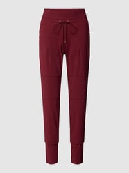 Relaxed Fit Jogpants aus Hightech Jersey Modell 'CANDY' von Raffaello Rossi Rot - 40