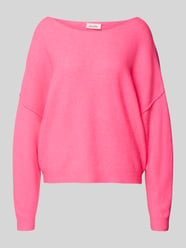 Oversized Strickpullover mit U-Boot-Ausschnitt Modell 'DAMSVILLE' von American Vintage - 27