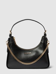 Zadeltas met labeldetails, model 'WILMA' van MICHAEL Michael Kors Grijs / zwart - 27