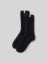 Socken mit Label-Detail im 2er-Pack von Juvia Schwarz - 8