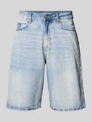 Baggy Fit Jeansshorts im 5-Pocket-Design von REVIEW - 1