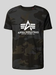 T-Shirt mit Label-Print von Alpha Industries - 10