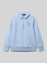 Bluza o kroju regular fit z mieszanki bawełny od Polo Ralph Lauren Teens - 35