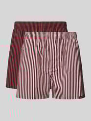 Boxershort met elastische band in een set van 2 stuks van POCKIES - 7