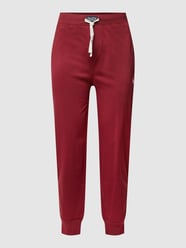 Sweatpants mit Label-Stitching Modell 'LIQUID' von Polo Ralph Lauren Underwear Bordeaux - 17