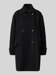 Regular fit lange jas van wolmix, model 'CISABEL' van BOSS Orange - 34