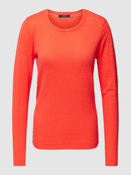 Strickpullover mit Strukturmuster von Vero Moda Rot - 22