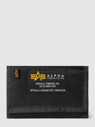 Portemonnaie mit Label-Patch Modell 'Crew Wallet' von Alpha Industries Schwarz - 25