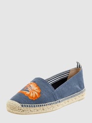 Espadrilles van canvas, model 'Kenda' van Castañer Blauw / turquoise - 31