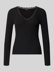 Slim Fit Langarmshirt aus Baumwoll-Mix Modell 'SARA SHARAI' von ONLY - 46