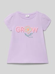 t-shirt o pudełkowym kroju a z czystej bawełny od s.Oliver RED LABEL - 17