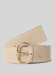 Ledergürtel mit Pinpoint Modell 'Wilma' von BOSS Beige - 12