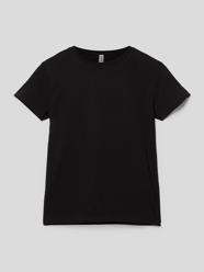 T-shirt met labelprint van Blue Effect Grijs / zwart - 16