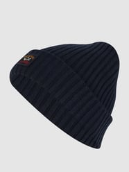 Muts van scheerwol - waterafstotend  van Paul & Shark Blauw - 39