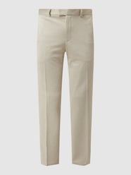 Anzughose mit Stretch-Anteil von Christian Berg Men Beige - 30