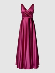 Abendkleid in Wickel-Optik von TROYDEN COLLECTION Rot - 41