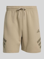 regular fit korte broek met logoprint van adidas Sportswear - 11