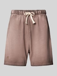 Szorty o kroju relaxed fit z nadrukiem z logo od ANOTHER COTTON LAB - 27