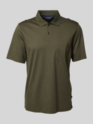 Slim Fit Poloshirt mit Brusttasche von MAERZ Muenchen - 36
