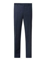 Regular Fit Anzughose aus Schurwollmischung Modell 'Damien'  von Pierre Cardin Blau - 40