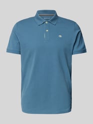 Regular Fit Poloshirt aus Baumwoll-Piqué mit Logo-Stitching von Tom Tailor - 7