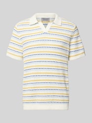 Regular Fit Strick-Poloshirt mit V-Ausschnitt Modell 'MIDSKOV' von Casual Friday - 26