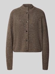 Regular Fit Cardigan aus Woll-Alpaka-Mix Modell 'Alpha' von Gestuz - 21