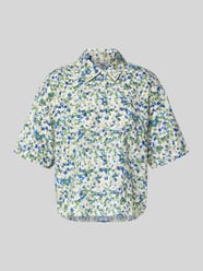 Regular Fit Bluse im Allover-Look mit 1/2-Arm von Marc O'Polo Denim - 2
