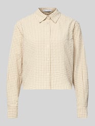 Boxy Fit Hemdbluse Modell 'IRUYA' von MANGO Beige - 7