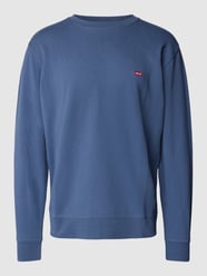 Sweatshirt mit Label-Stitching von Levi's® Blau - 16