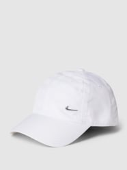 Baseballpet met labeldetail van Nike Wit - 34