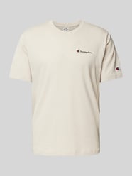 T-Shirt mit Label-Print von CHAMPION Beige - 2