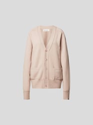 Cardigan mit Eingrifftaschen von Extreme Cashmere Rosa - 6