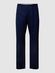 PLUS SIZE Straight Fit Leinenhose mit Eingrifftaschen von Polo Ralph Lauren Big & Tall Blau / Türkis - 15