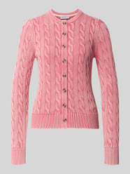 Relaxed Fit Strickjacke aus reiner Baumwolle von Jake*s Casual - 3