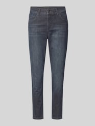 Slim Fit Jeans mit verkürztem Schnitt Modell 'ORNELLA' von Angels Blau - 45