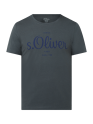 T-Shirt aus Bio-Baumwolle  von s.Oliver RED LABEL Grau - 31