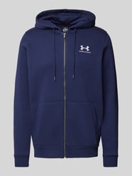 Sweatjacke mit Label-Stitching von Under Armour Blau - 34