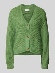 Strickjacke mit Woll-Anteil Modell 'Amabelle Heidi' von MSCH Copenhagen Grün - 47