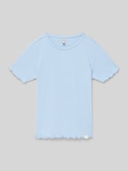 T-shirt o kroju regular fit z mieszanki bawełny model 'Trinny' od ONLY - 17