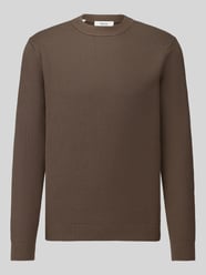 Regular Fit Strickpullover aus reiner Baumwolle Modell 'DANE' von Selected - 7