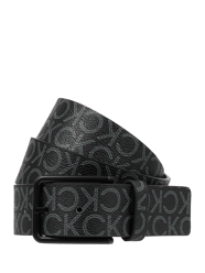 Gürtel mit Logo-Muster  von CK Calvin Klein Schwarz - 34