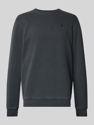 Sweatshirt mit Label-Stitching von G-Star Raw Grau - 30